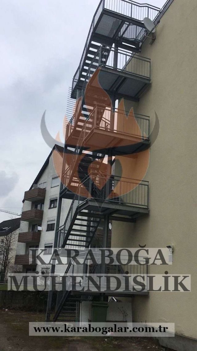 Başakşehir Yangın Merdiveni | Yangın Merdiveni İmalatı, Fiyatları ve Yangın Güvenlik Sistemleri